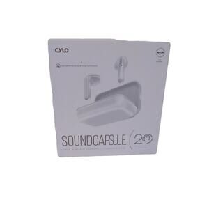 Cylo Soundcapsule wireless earbuds and charging case NEW & SEALED